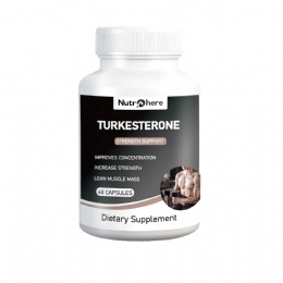 Turkesterone Capsules-Enhances muscle growth & strength naturally