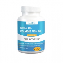 Krill Oil Polyene Fish Oil -Stabilize blood pressure, improve blood circulation