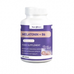 MELATONIN + B6 Tablets-Hair, skin, nail health and the nervous system