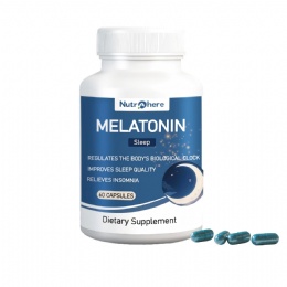 Melatonin Capsules-Regulates sleep cycles naturally
